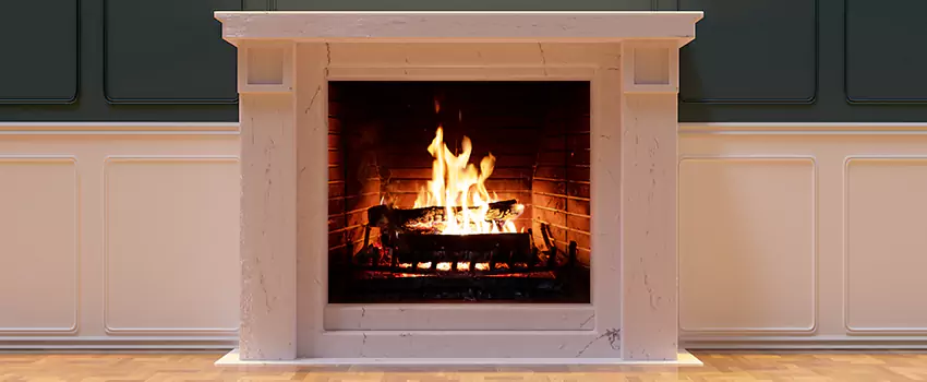 Decorative Electric Fireplace Installation in Dix Hills, New York