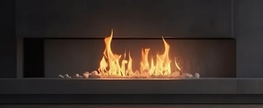 B-Vent Gas Fireplace Installation in Dix Hills, NY