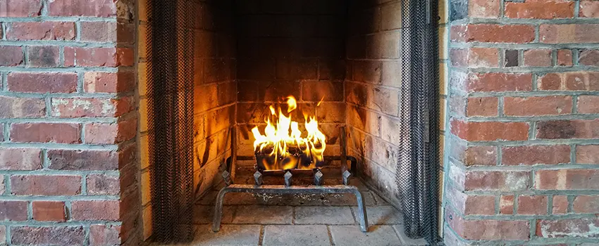 Repairing Damaged Fireplace Tiles in Dix Hills, New York